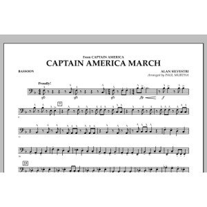 Captain America March - Bassoon