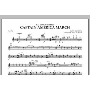 Captain America March - Flute