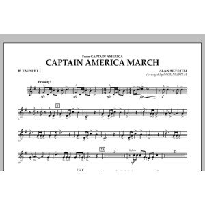 Captain America March - Bb Trumpet 1