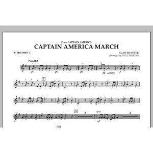 Captain America March - Bb Trumpet 2