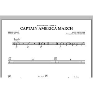 Captain America March - Percussion 2