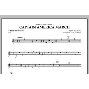 Captain America March - Mallet Percussion