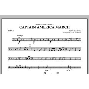 Captain America March - Timpani