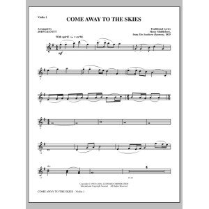 Come Away To The Skies - Violin 1