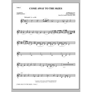 Come Away To The Skies - Violine 2