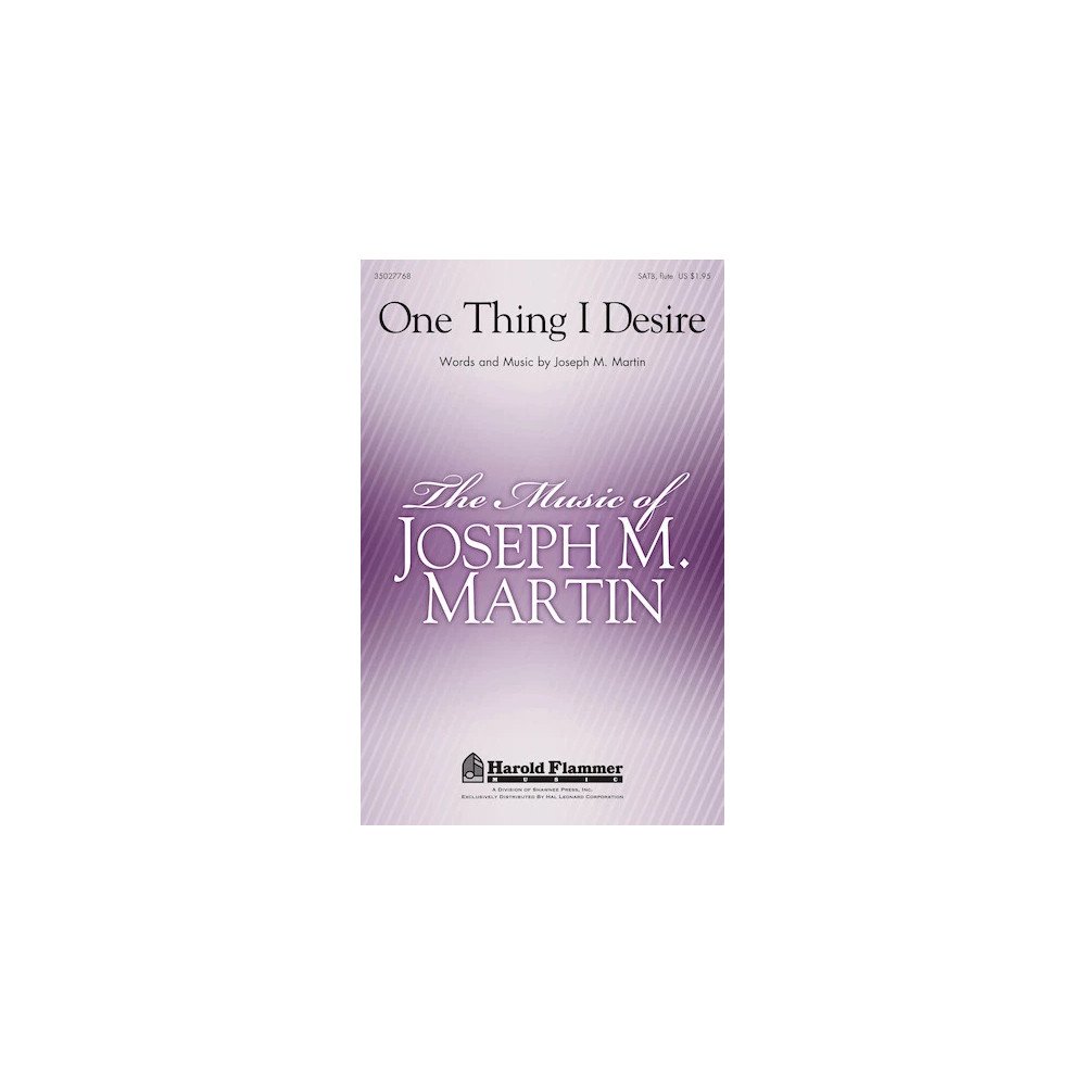 One Thing I Desire