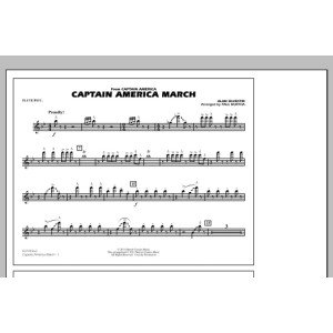 Captain America March - Flute/Piccolo