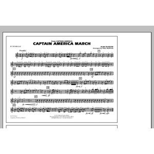 Captain America March - Bb Tenor Sax