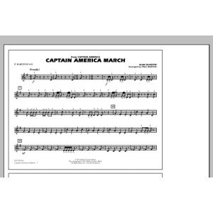 Captain America March - Eb Baritone Sax