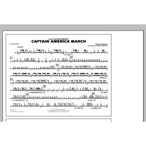 Captain America March - Snare Drum