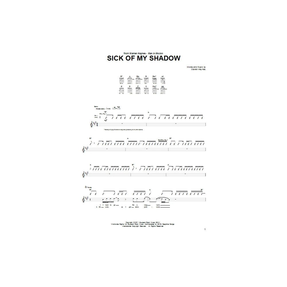 Sick Of My Shadow