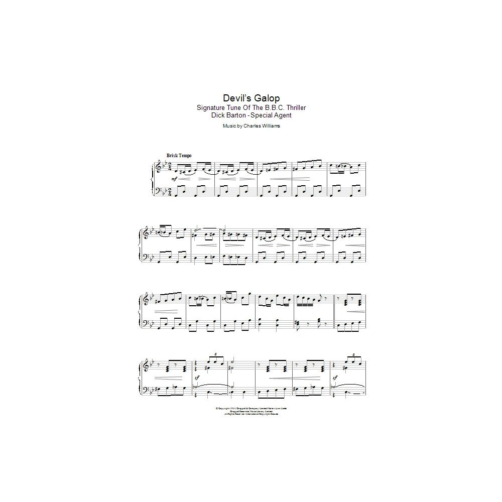 Devil's Galop (Theme to Dick Barton)