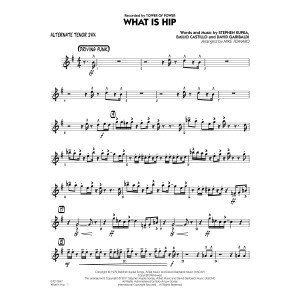What Is Hip - Alternativ Tenor-Saxophon