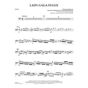 Lady Gaga Fugue (basierend auf "Bad Romance") - Cello