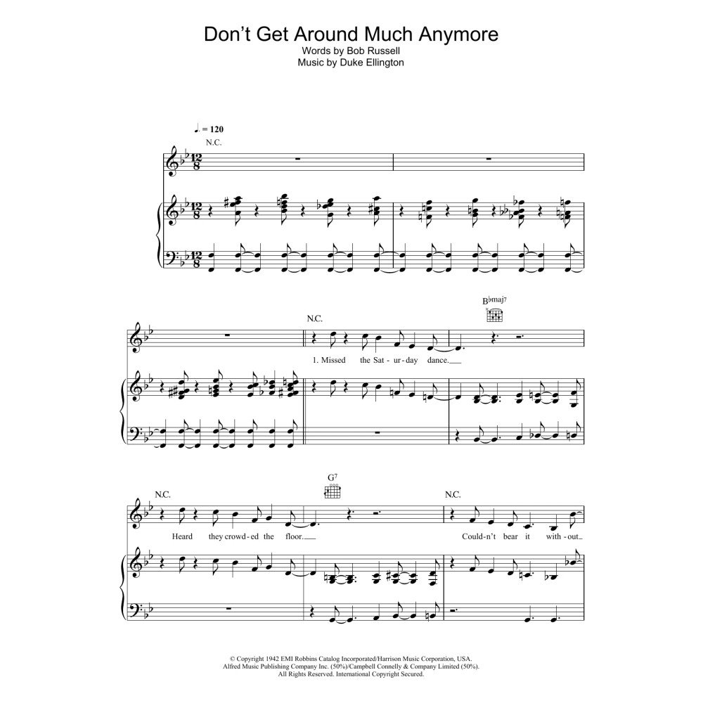 Don''t Get Around Much Anymore