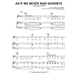 As If We Never Said Goodbye