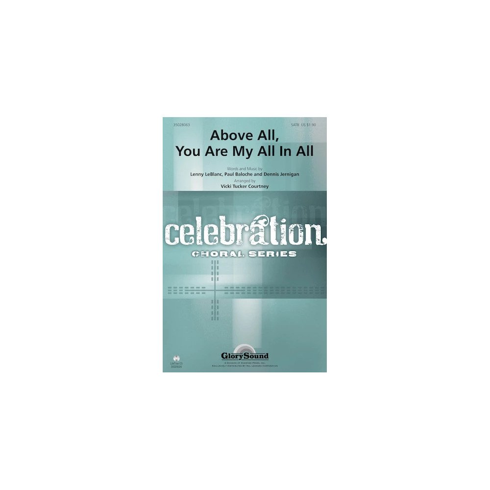 Above All, You Are My All In All