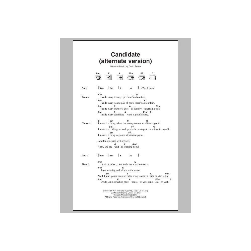 Candidate