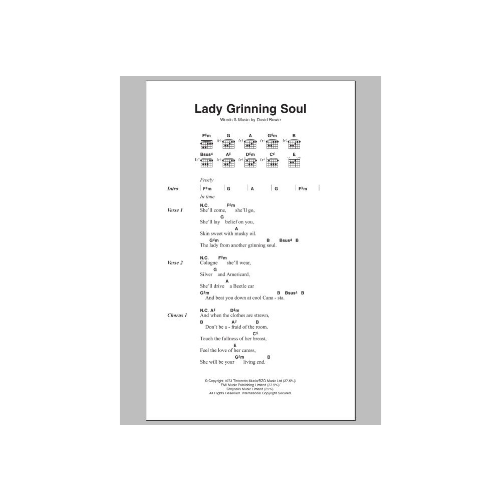 Lady Grinning Soul