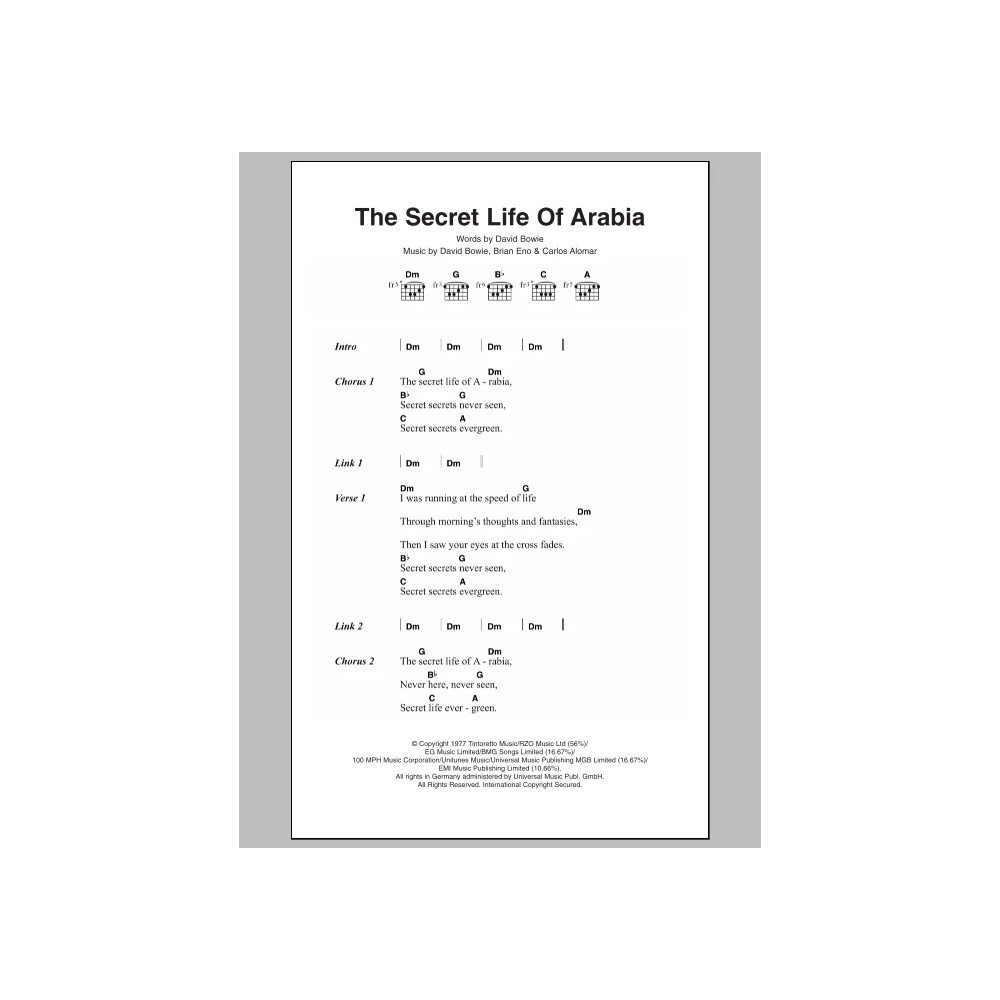 The Secret Life Of Arabia