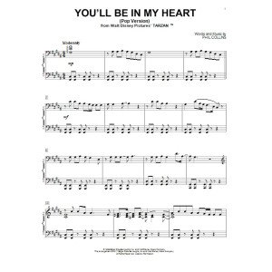You'll Be In My Heart (Pop Version) (from Tarzan)