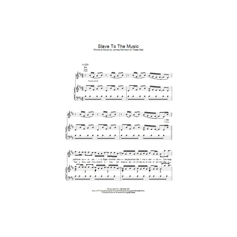 Slave To The Music