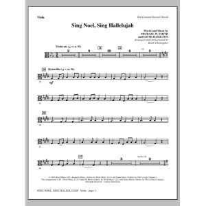 Sing Noel, Sing Hallelujah - Viola