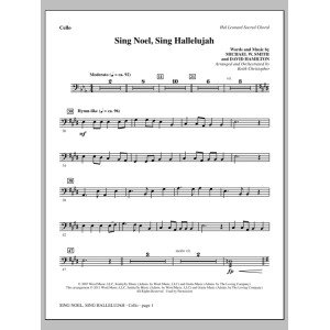 Sing Noel, Sing Hallelujah - Cello