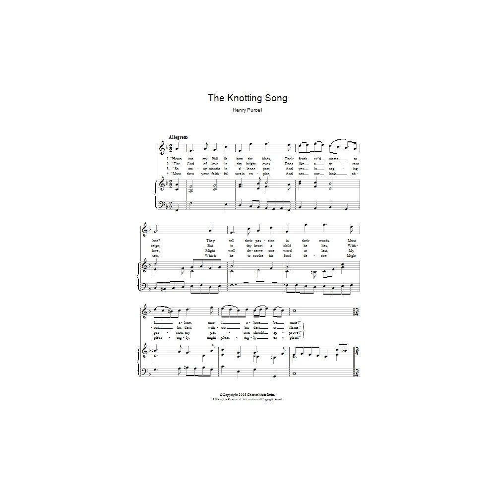 The Knotting Song