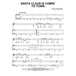 Santa Claus Is Comin' To Town