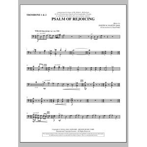 Psalm Of Rejoicing - Trombone 1 & 2