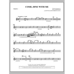 Come, Dine With Me - Violin 1