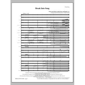 Break Into Song - Full Score
