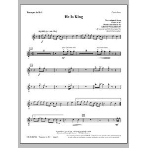 He Is King - Bb Trumpet 1