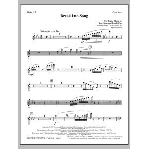 Break Into Song - Flute 1 & 2