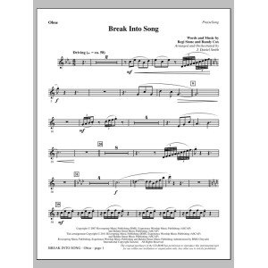 Break Into Song - Oboe
