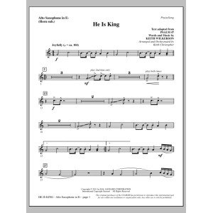 He Is King - Alto Sax (sub. Horn)