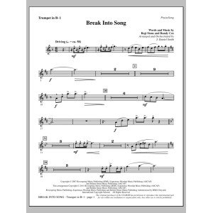 Break Into Song - Trumpet 1