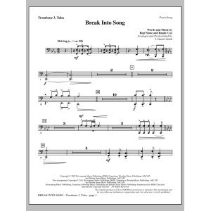 Break Into Song - Trombone 3/Tuba