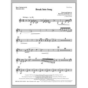 Break Into Song - Bass Clarinet (sub. Bassoon)