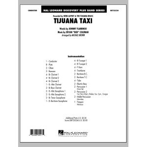 Tijuana Taxi - Partitur