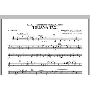 Tijuana Taxi - Bb Clarinet 1