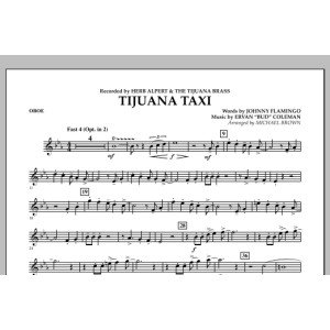 Tijuana Taxi - Oboe