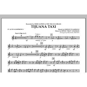 Tijuana Taxi - Eb Alto Saxophone 1