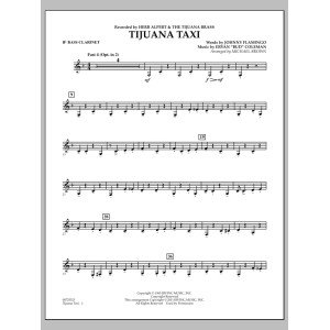 Tijuana Taxi - Bb Bass Clarinet