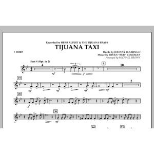 Tijuana Taxi - F Horn