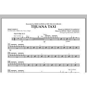 Tijuana Taxi - Percussion 2