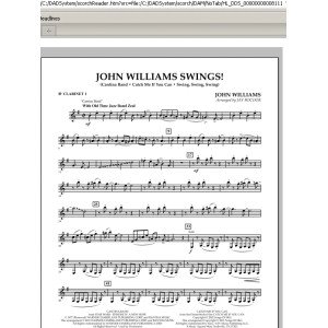 John Williams Swings! - Bb Clarinet 1