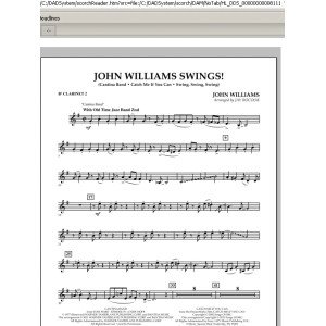 John Williams Swings! - Bb Clarinet 2
