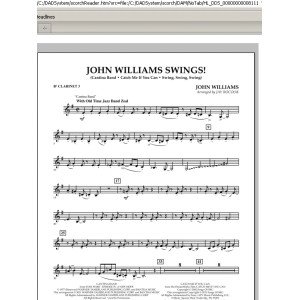 John Williams Swings! - Bb Clarinet 3